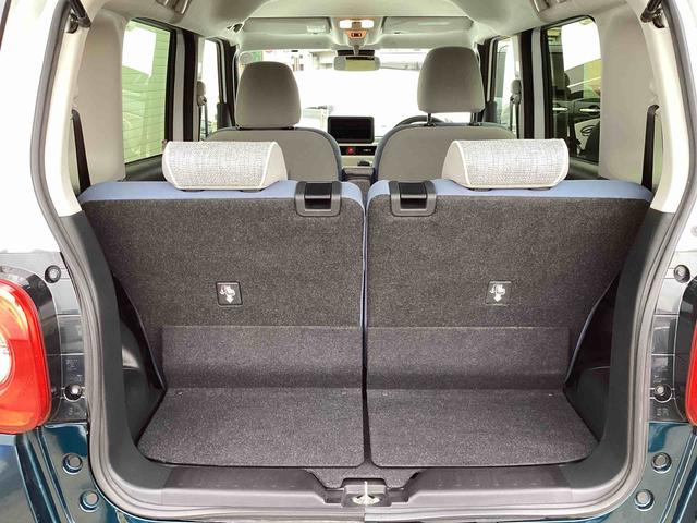 ムーヴキャンバスストライプスGインパネシフト プッシュスタートスイッチ 電子カードキー 電動パーキングブレーキ Wパワースライドドア 前後誤発進抑制 車線逸脱警告 オートハイビーム ABS(鹿児島県)の中古車