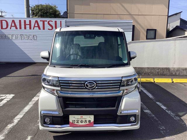 タントカスタムX トップエディションVS SAIIIインパネシフト プッシュスタートスイッチ 電子カードキー 電動スライドドア レーンアシスト 衝突軽減B アルミホイール ABS(鹿児島県)の中古車