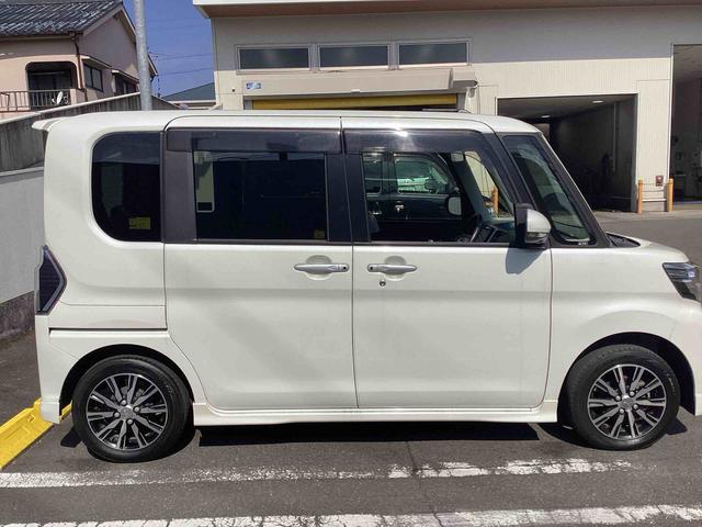 タントカスタムX トップエディションVS SAIIIインパネシフト プッシュスタートスイッチ 電子カードキー 電動スライドドア レーンアシスト 衝突軽減B アルミホイール ABS(鹿児島県)の中古車