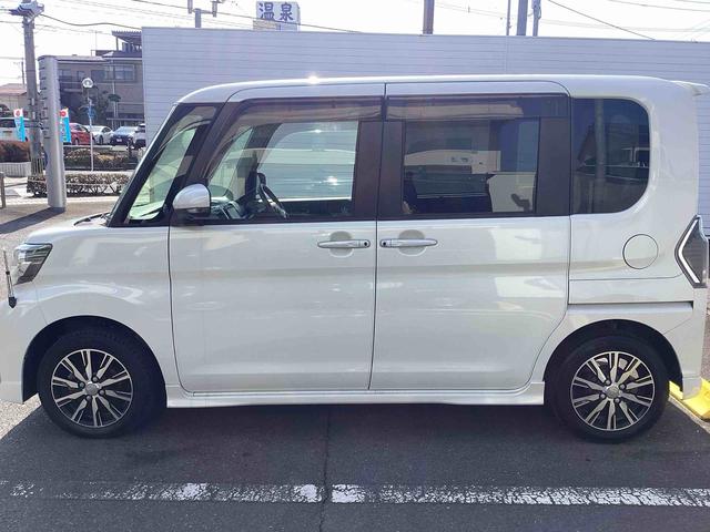 タントカスタムX トップエディションVS SAIIIインパネシフト プッシュスタートスイッチ 電子カードキー 電動スライドドア レーンアシスト 衝突軽減B アルミホイール ABS(鹿児島県)の中古車