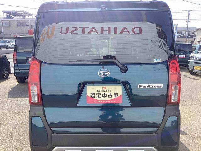 タントファンクロスインパネシフト　プッシュスタートスイッチ　電子カードキー　電動パーキングブレーキ　カーナビ　バックモニター　両側オートスライドドア　レーンキープアシスト　アルミホイール　ＡＢＳ（鹿児島県）の中古車