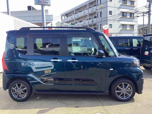 タントファンクロスインパネシフト　プッシュスタートスイッチ　電子カードキー　電動パーキングブレーキ　カーナビ　バックモニター　両側オートスライドドア　レーンキープアシスト　アルミホイール　ＡＢＳ（鹿児島県）の中古車