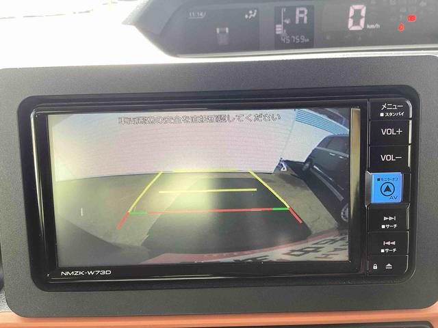 タントファンクロスインパネシフト　プッシュスタートスイッチ　電子カードキー　電動パーキングブレーキ　カーナビ　バックモニター　両側オートスライドドア　レーンキープアシスト　アルミホイール　ＡＢＳ（鹿児島県）の中古車