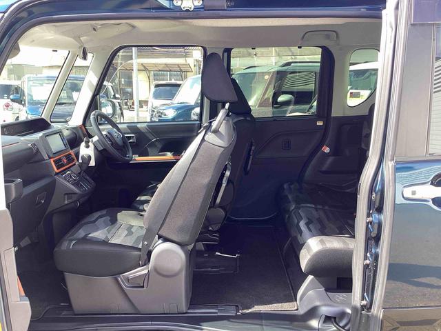 タントファンクロスインパネシフト　プッシュスタートスイッチ　電子カードキー　電動パーキングブレーキ　カーナビ　バックモニター　両側オートスライドドア　レーンキープアシスト　アルミホイール　ＡＢＳ（鹿児島県）の中古車