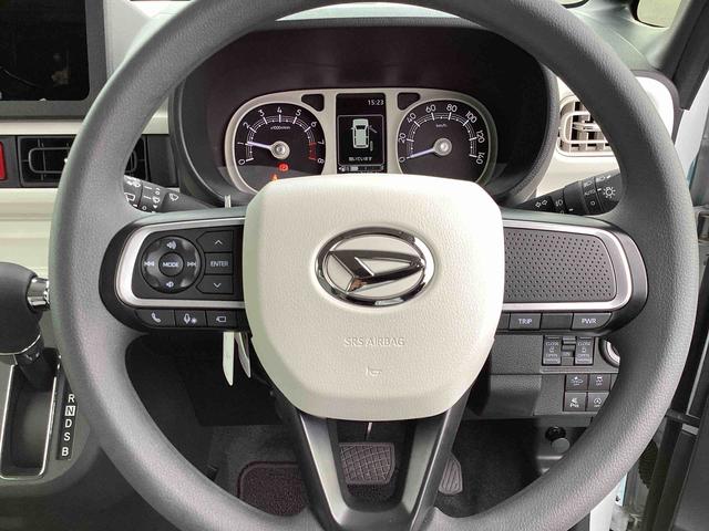 ムーヴキャンバスストライプスＧインパネシフト　プッシュスタートスイッチ　電子カードキー　電動パーキングブレーキ　シートヒーター　衝突被害軽減　車線逸脱　オートハイビーム　両側パワースライドドア　ＡＢＳ（鹿児島県）の中古車