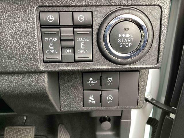 ムーヴキャンバスストライプスＧインパネシフト　プッシュスタートスイッチ　電子カードキー　電動パーキングブレーキ　シートヒーター　衝突被害軽減　車線逸脱　オートハイビーム　両側パワースライドドア　ＡＢＳ（鹿児島県）の中古車