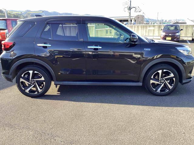 ロッキープレミアムG HEVフロアCVT車 車線逸脱防止 オートLED アルミホイール ディスプレイオーディオ バックモニター ABS 衝突回避支援 運転席助手席エアバック(鹿児島県)の中古車