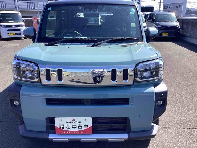 タフトＧ　クロムベンチャーインパネシフト　プッシュスタートスイッチ　電子カードキー　電動パーキングブレーキ　ディスプレイオーディオ　バックモニター　レーンキープアシスト　オートハイビーム　アルミホイール　パノラマガラスルーフ（鹿児島県）の中古車