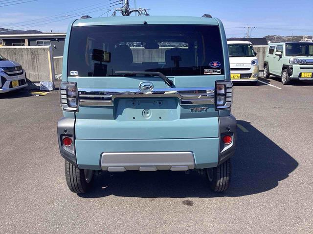 タフトＧ　クロムベンチャーインパネシフト　プッシュスタートスイッチ　電子カードキー　電動パーキングブレーキ　ディスプレイオーディオ　バックモニター　レーンキープアシスト　オートハイビーム　アルミホイール　パノラマガラスルーフ（鹿児島県）の中古車