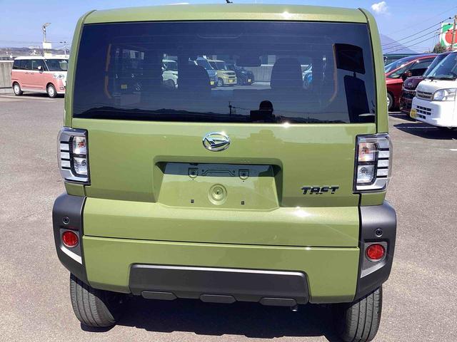 タフトＸインパネシフト　プッシュスタートスイッチ　電子カードキー　電動パーキングブレーキ　カーナビ　ガラスルーフ　衝突被害軽減　車線逸脱警報　オートマチックハイビーム　ＡＢＳ付き（鹿児島県）の中古車