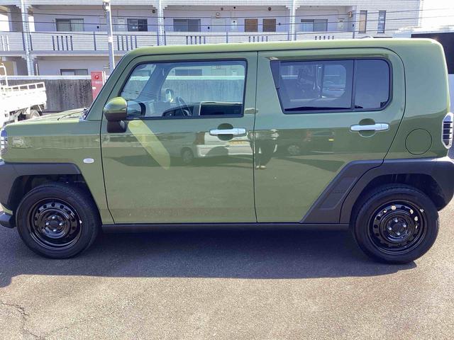 タフトＸインパネシフト　プッシュスタートスイッチ　電子カードキー　電動パーキングブレーキ　カーナビ　ガラスルーフ　衝突被害軽減　車線逸脱警報　オートマチックハイビーム　ＡＢＳ付き（鹿児島県）の中古車