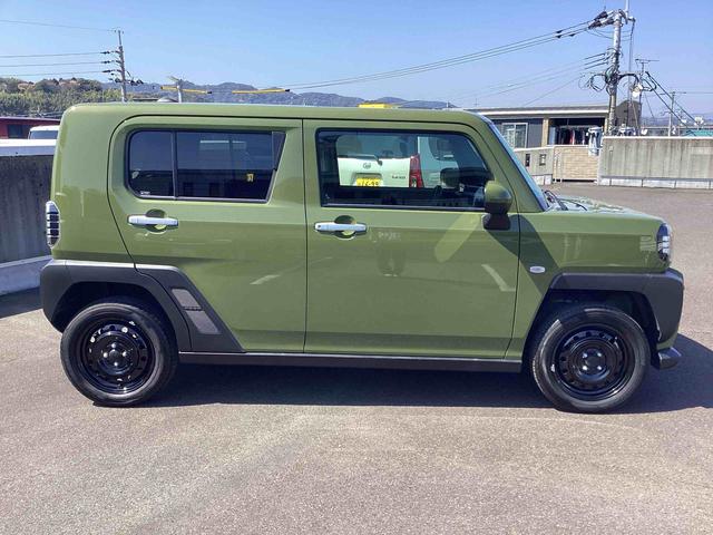 タフトＸインパネシフト　プッシュスタートスイッチ　電子カードキー　電動パーキングブレーキ　カーナビ　ガラスルーフ　衝突被害軽減　車線逸脱警報　オートマチックハイビーム　ＡＢＳ付き（鹿児島県）の中古車