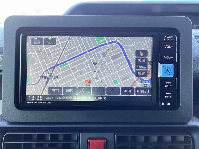 タントＸインパネシフト　プッシュスタートスイッチ　電子カードキー　電動パーキングブレーキ　カーナビ　ドラレコ　オートハイビーム　両側スライド片側電動ドア　ＡＢＳ（鹿児島県）の中古車