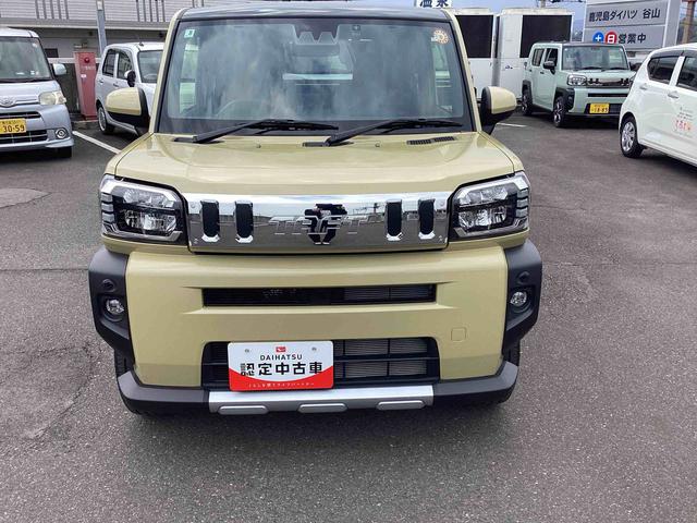 タフトＧ　クロムベンチャーインパネシフト　プッシュスタートスイッチ　電子カードキー　電動パーキングブレーキ　カーナビ　バックモニター　レーンキープアシスト　オートハイビーム　パノラマガラスルーフ　アルミホイール　誤発進抑制装置（鹿児島県）の中古車