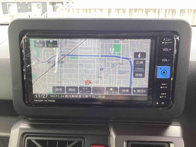 タフトＧ　クロムベンチャーインパネシフト　プッシュスタートスイッチ　電子カードキー　電動パーキングブレーキ　カーナビ　バックモニター　レーンキープアシスト　オートハイビーム　パノラマガラスルーフ　アルミホイール　誤発進抑制装置（鹿児島県）の中古車