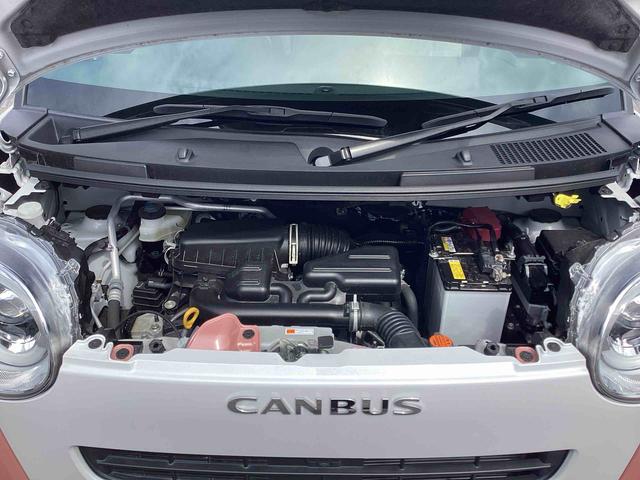 ムーヴキャンバスストライプスＧインパネシフト　プッシュスタートスイッチ　電子カードキー　電動パーキングブレーキ　カーナビ　両側パワースライドドア　ドラレコ　衝突被害軽減　車線逸脱　オートハイビーム　ＡＢＳ（鹿児島県）の中古車