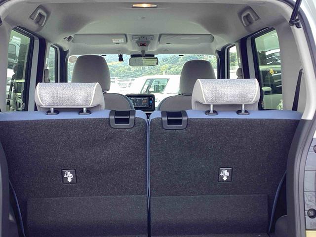 ムーヴキャンバスストライプスＧインパネシフト　プッシュスタートスイッチ　電子カードキー　電動パーキングブレーキ　カーナビ　両側電動スライドドア　衝突被害軽減　車線逸脱　ＡＢＳ　オートハイビーム（鹿児島県）の中古車