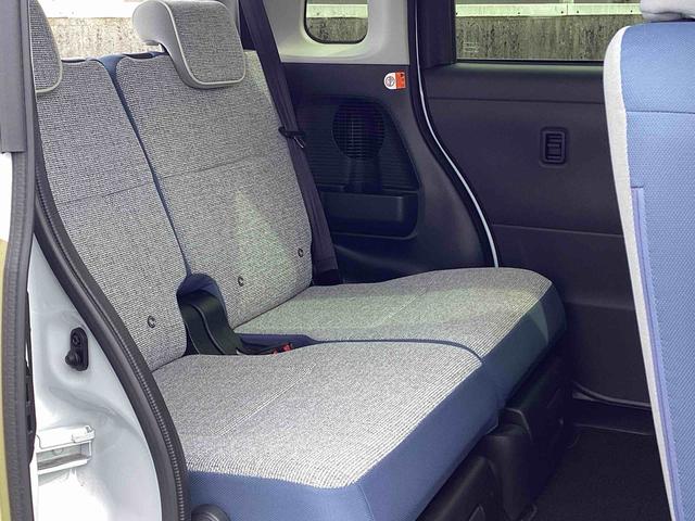 ムーヴキャンバスストライプスＧインパネシフト　プッシュスタートスイッチ　電子カードキー　電動パーキングブレーキ　カーナビ　両側電動スライドドア　衝突被害軽減　車線逸脱　ＡＢＳ　オートハイビーム（鹿児島県）の中古車