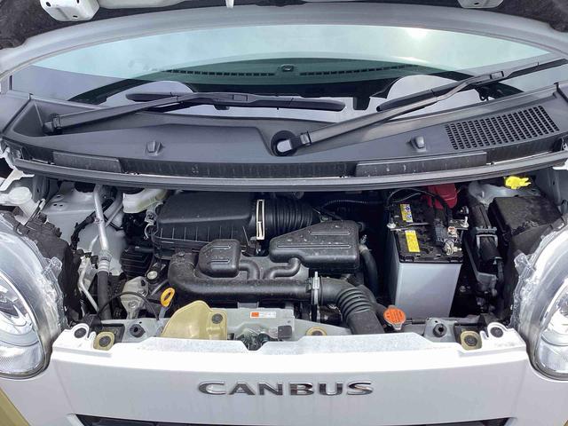 ムーヴキャンバスストライプスＧインパネシフト　プッシュスタートスイッチ　電子カードキー　電動パーキングブレーキ　カーナビ　両側電動スライドドア　衝突被害軽減　車線逸脱　ＡＢＳ　オートハイビーム（鹿児島県）の中古車