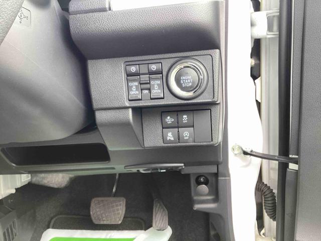 ムーヴキャンバスストライプスＧインパネシフト　プッシュスタートスイッチ　電子カードキー　電動パーキングブレーキ　カーナビ　両側電動スライドドア　衝突被害軽減　車線逸脱　ＡＢＳ　オートハイビーム（鹿児島県）の中古車