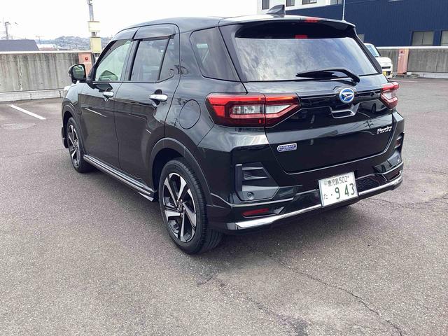 ロッキープレミアムG HEVプッシュスタートスイッチ 電子カードキー ディスプレイオーディオ バックモニター レーンキープアシスト 軽減ブレーキ ABS アルミホイール(鹿児島県)の中古車