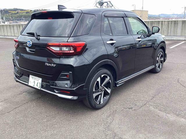 ロッキープレミアムG HEVプッシュスタートスイッチ 電子カードキー ディスプレイオーディオ バックモニター レーンキープアシスト 軽減ブレーキ ABS アルミホイール(鹿児島県)の中古車