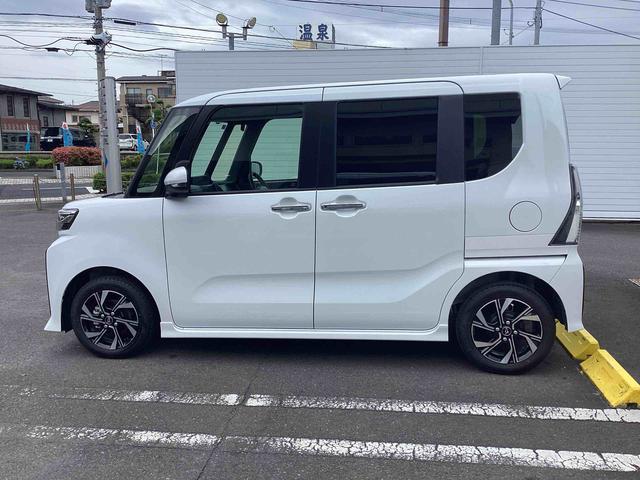 タントカスタムXインパネシフト プッシュスタートスイッチ 電子カードキー 電動パーキングブレーキ カーナビ 衝突軽減ブレーキサポート レーンアシスト オートマチックハイビーム ABS付(鹿児島県)の中古車