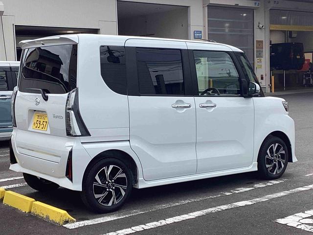 タントカスタムXインパネシフト プッシュスタートスイッチ 電子カードキー 電動パーキングブレーキ カーナビ 衝突軽減ブレーキサポート レーンアシスト オートマチックハイビーム ABS付(鹿児島県)の中古車