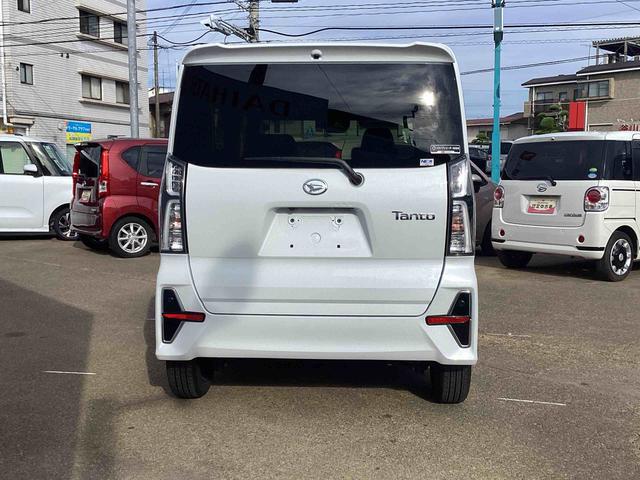 タントカスタムＸインパネシフト　プッシュスタートスイッチ　電子カードキー　両側電動スライドドア　カーナビ　バックモニター（パノラマモニター）　レーンキープ　衝突被害軽減システム　オートハイビーム　アルミホイール（鹿児島県）の中古車