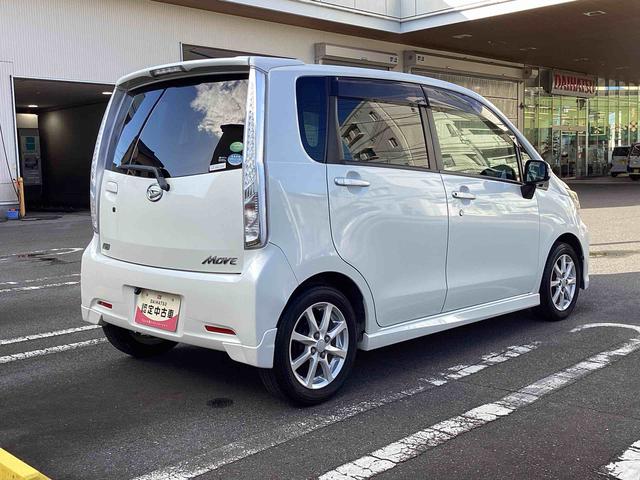 ムーヴカスタム X SAインパネシフト プッシュスタートスイッチ 電子カードキー カーナビ アルミホイール 誤発進抑制 オートエアコン ETC車載器(鹿児島県)の中古車