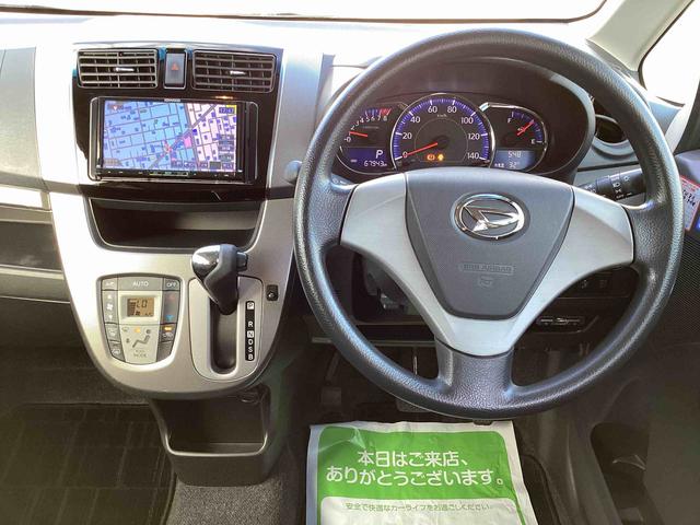 ムーヴカスタム X SAインパネシフト プッシュスタートスイッチ 電子カードキー カーナビ アルミホイール 誤発進抑制 オートエアコン ETC車載器(鹿児島県)の中古車