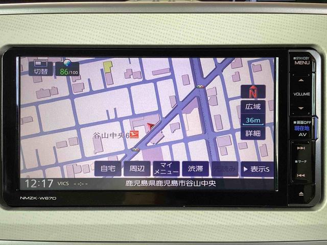 ムーヴキャンバスＸ　ＳＡIIインパネシフト　カーナビ　バックモニター　衝突被害軽減Ｂ　レーンキープアシスト　ＡＢＳ　オートエアコン（鹿児島県）の中古車