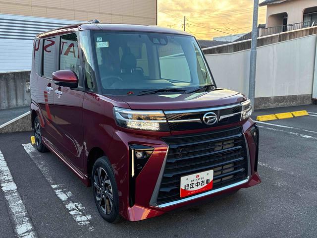 タントスローパーカスタムRSスローパー ターボ車 プッシュスタートスイッチ 電子カードキー 両側電動スライドドア 衝突被害軽減システム レーンアシスト(鹿児島県)の中古車