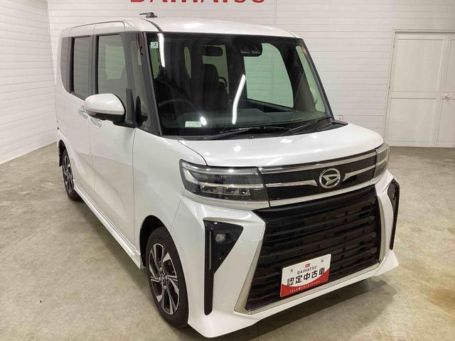 タントカスタムＸインパネシフト　プッシュスタートスイッチ　電子カードキー　電動パーキングブレーキ　フォグランプ　両側パワースライドドア　アルミホイール　衝突軽減ブレーキ　車線逸脱防止　ＡＢＳ（鹿児島県）の中古車