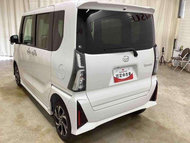タントカスタムＸインパネシフト　プッシュスタートスイッチ　電子カードキー　電動パーキングブレーキ　フォグランプ　両側パワースライドドア　アルミホイール　衝突軽減ブレーキ　車線逸脱防止　ＡＢＳ（鹿児島県）の中古車