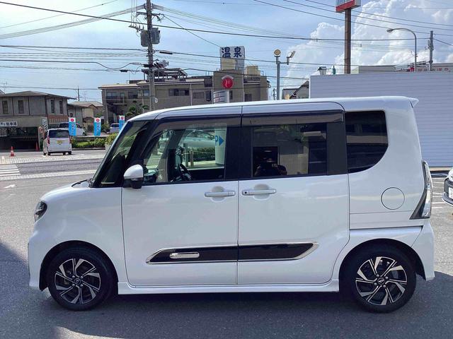 タントカスタムＸスタイルセレクションインパネシフト　プッシュスタートスイッチ　電子カードキー　カーナビ　バックモニター　ブレーキサポート　レーンキープ　オートハイビーム　ＡＢＳ　アルミホイール　ＥＴＣ　ドラレコ（鹿児島県）の中古車