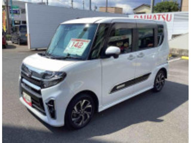 タントカスタムＸスタイルセレクションインパネシフト　プッシュスタートスイッチ　電子カードキー　カーナビ　バックモニター　ブレーキサポート　レーンキープ　オートハイビーム　ＡＢＳ　アルミホイール　ＥＴＣ　ドラレコ（鹿児島県）の中古車
