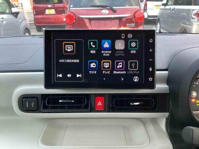 ムーヴキャンバスストライプスGインパネシフト プッシュスタートスイッチ 電子カードキー 電動パーキングブレーキ 電動スライドドア 車線逸脱警報 オートハイビーム ABS(鹿児島県)の中古車