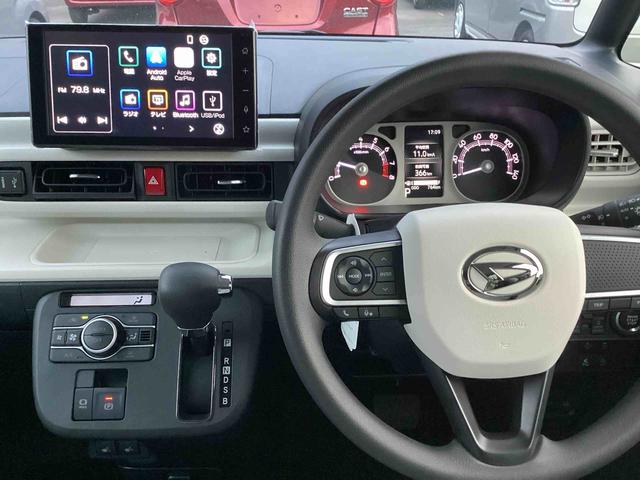 ムーヴキャンバスストライプスGインパネシフト プッシュスタートスイッチ 電子カードキー 電動パーキングブレーキ 電動スライドドア 車線逸脱警報 オートハイビーム ABS(鹿児島県)の中古車