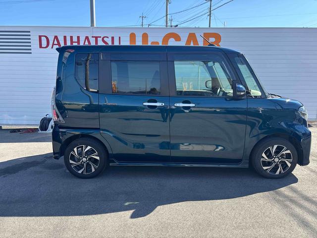 タントカスタムＸセレクションインパネシフト　プッシュスタートスイッチ　電子カードキー　カーナビ　オートマチックハイビーム　アルミホイール　衝突被害軽減システム　ＡＢＳ（鹿児島県）の中古車