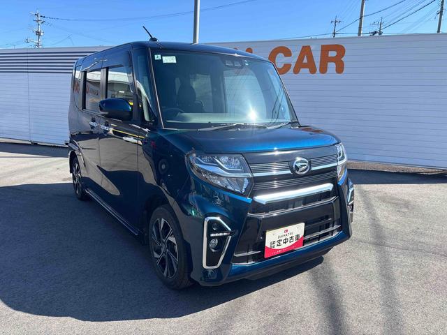 タントカスタムＸセレクションインパネシフト　プッシュスタートスイッチ　電子カードキー　カーナビ　オートマチックハイビーム　アルミホイール　衝突被害軽減システム　ＡＢＳ（鹿児島県）の中古車