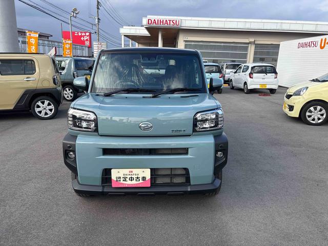 タフトＧインパネシフト　プッシュスタートスイッチ　電子カードキー　電動パーキングブレーキ　カーナビ　衝突回避システム　レーンキープアシスト　オートマチックハイビーム　ガラスサンル−フ　ＡＢＳ　アルミホイール（鹿児島県）の中古車