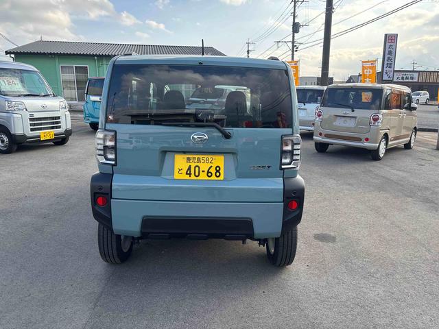 タフトＧインパネシフト　プッシュスタートスイッチ　電子カードキー　電動パーキングブレーキ　カーナビ　衝突回避システム　レーンキープアシスト　オートマチックハイビーム　ガラスサンル−フ　ＡＢＳ　アルミホイール（鹿児島県）の中古車