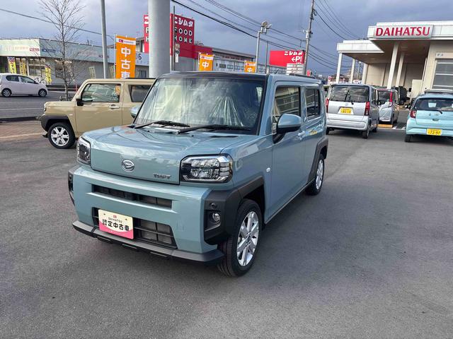 タフトＧインパネシフト　プッシュスタートスイッチ　電子カードキー　電動パーキングブレーキ　カーナビ　衝突回避システム　レーンキープアシスト　オートマチックハイビーム　ガラスサンル−フ　ＡＢＳ　アルミホイール（鹿児島県）の中古車