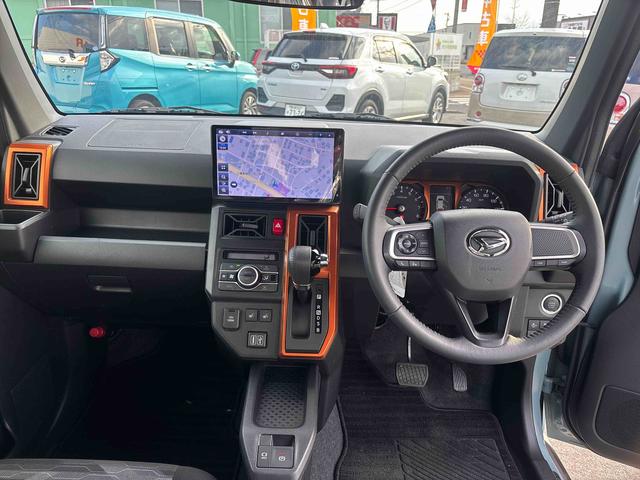 タフトＧインパネシフト　プッシュスタートスイッチ　電子カードキー　電動パーキングブレーキ　カーナビ　衝突回避システム　レーンキープアシスト　オートマチックハイビーム　ガラスサンル−フ　ＡＢＳ　アルミホイール（鹿児島県）の中古車