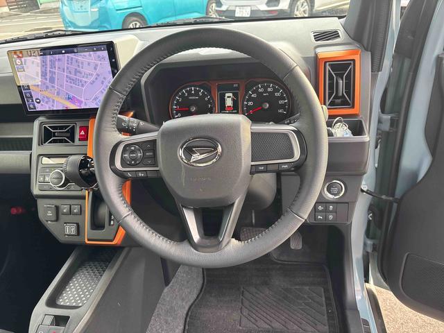 タフトＧインパネシフト　プッシュスタートスイッチ　電子カードキー　電動パーキングブレーキ　カーナビ　衝突回避システム　レーンキープアシスト　オートマチックハイビーム　ガラスサンル−フ　ＡＢＳ　アルミホイール（鹿児島県）の中古車