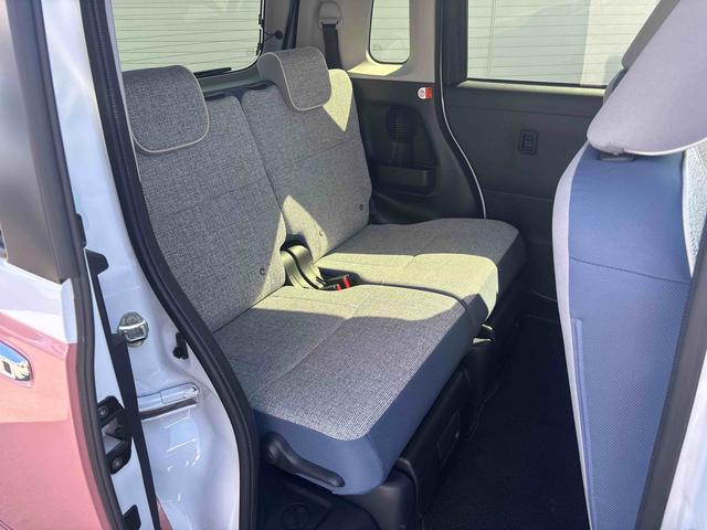 ムーヴキャンバスストライプスＧインパネシフト　プッシュスタートスイッチ　電子カードキー　電動パーキングブレーキ　両側電動スライドドア　前後誤発進抑制　車線逸脱警告　オートハイビーム　ＡＢＳ（鹿児島県）の中古車