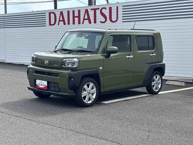 タフトＧインパネシフト　プッシュスタートスイッチ　電子カードキー　電動パーキングブレーキ　車線逸脱警報装置　スカイルーフ　アルミホイール　オートマチックハイビーム　ＡＢＳ（鹿児島県）の中古車