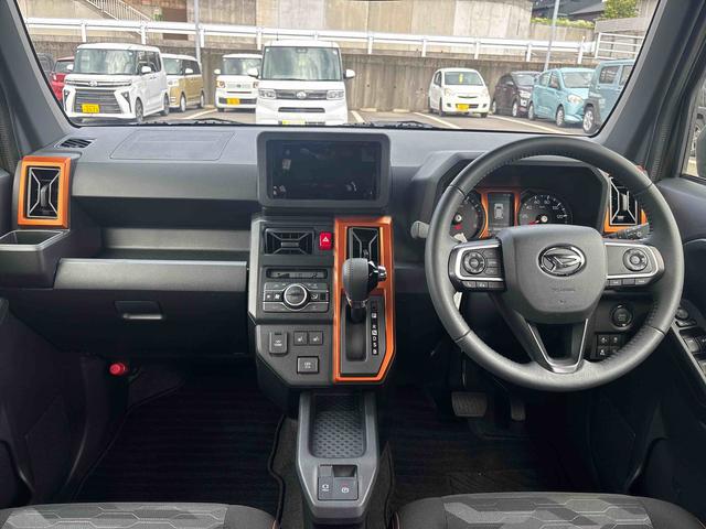 タフトＧインパネシフト　プッシュスタートスイッチ　電子カードキー　電動パーキングブレーキ　車線逸脱警報装置　スカイルーフ　アルミホイール　オートマチックハイビーム　ＡＢＳ（鹿児島県）の中古車