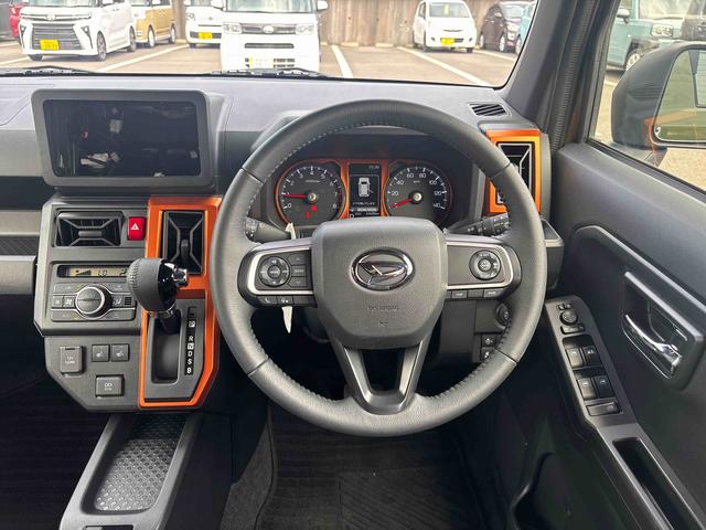 タフトＧインパネシフト　プッシュスタートスイッチ　電子カードキー　電動パーキングブレーキ　車線逸脱警報装置　スカイルーフ　アルミホイール　オートマチックハイビーム　ＡＢＳ（鹿児島県）の中古車